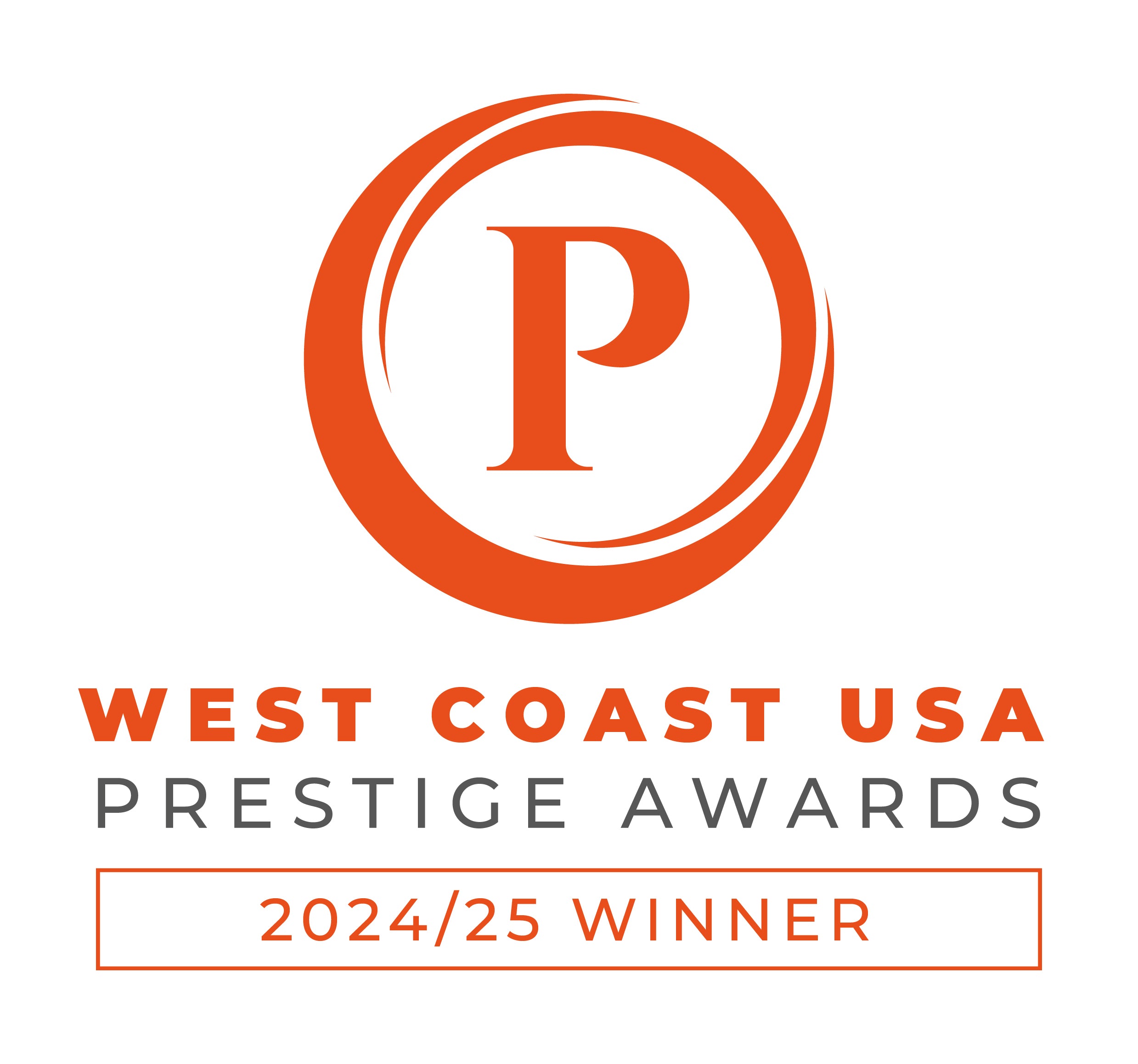 Logo for West Coast USA Winners, showcasing regional excellence and achievement