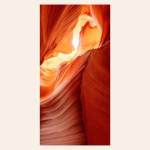 A piece of Antelope Canyon art.