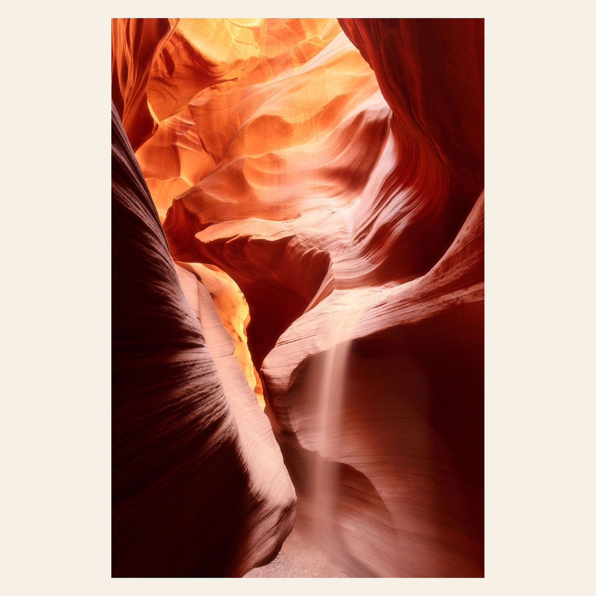 A piece of Antelope Canyon art from Page, Arizona.