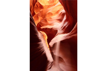 An Antelope Canyon picture taken on a slot canyon tour near Page, Arizona.