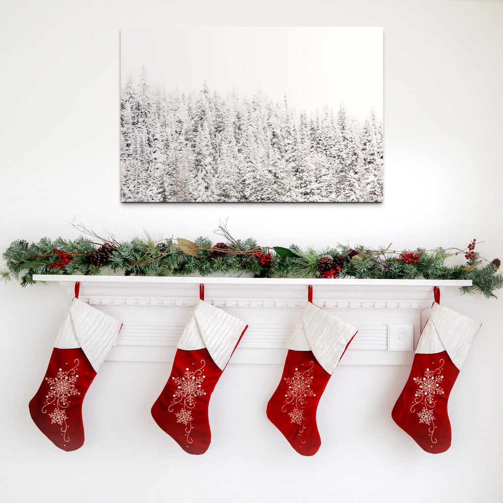 Charming holiday artwork ideal for Christmas gifts, filled with festive motifs and bright colors