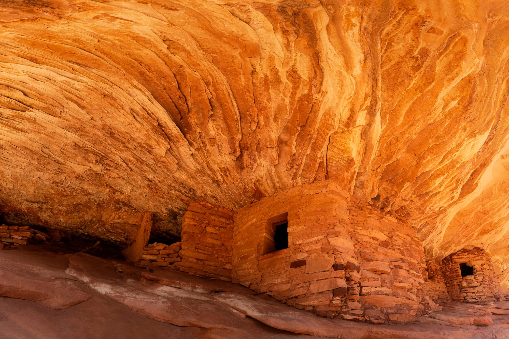 A picture of the House on Fire Anasazi dwelling in Bears Ears Monument.