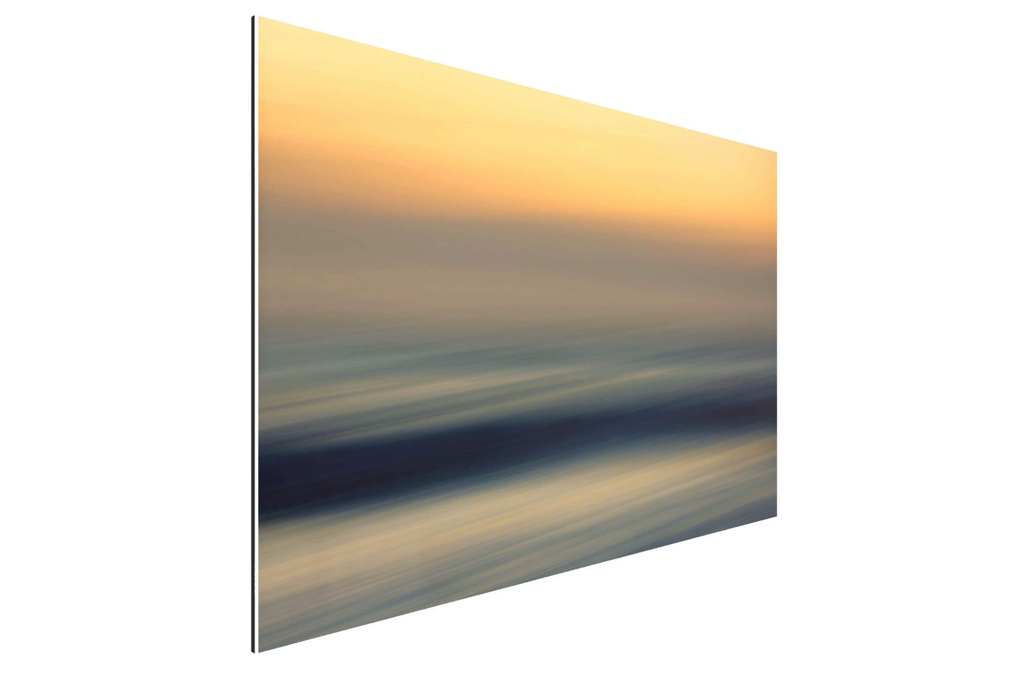 A TruLife acrylic abstract sunset picture photographed in Big Sur, California.