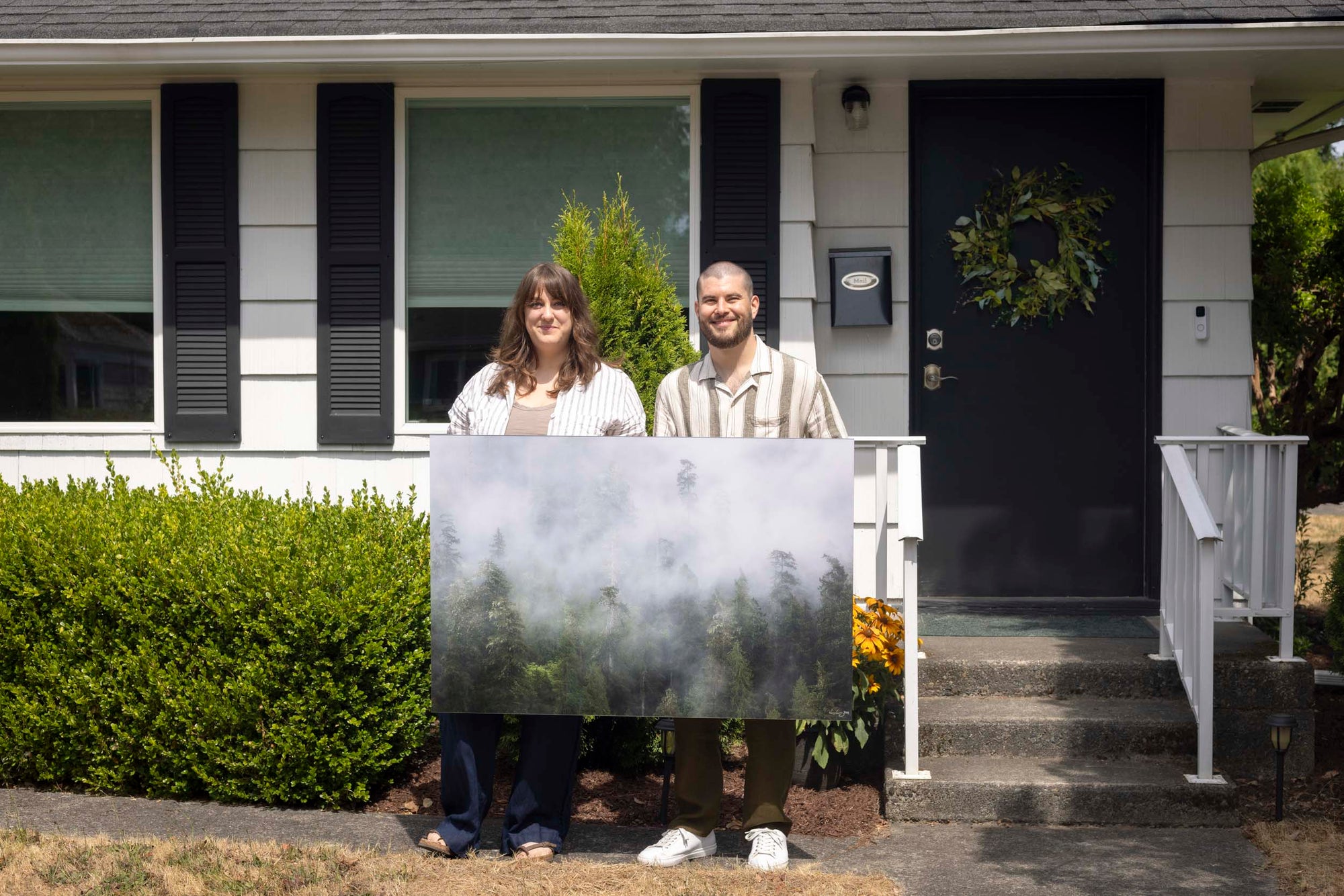Lars Gesing Fine Art Nature Images customer Bryan Zabala and his partner.