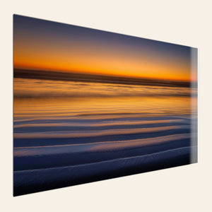 A TruLife acrylic Cannon Beach sunset photo. | Lars Gesing Fine Art | Coastal Wall Art