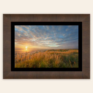 A framed Copalis Beach picture from near Ocean Shores.