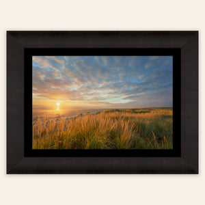 A framed Copalis Beach picture from near Ocean Shores.