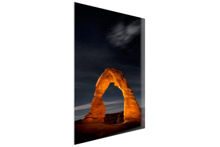 A TruLife acrylic Delicate Arch picture from Arches National Park in Moab, Utah.