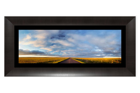 A framed Colorado Eastern Plains picture.
