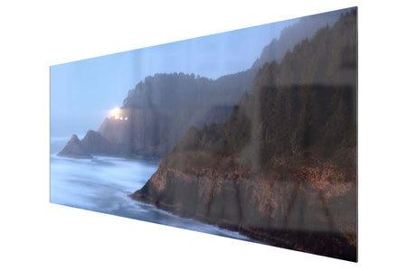 A TruLife acrylic lighthouse picture of Heceta Head on the Oregon Coast.