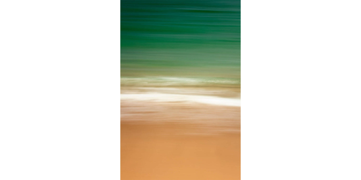 An abstract Kauai water ocean photograph.