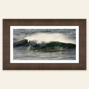 A framed wave picture from Shipwreck Beach in Poipu, Kauai.
