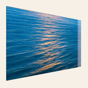A TruLife acrylic ocean sunset photo. | Lars Gesing Fine Art | Coastal Wall Art