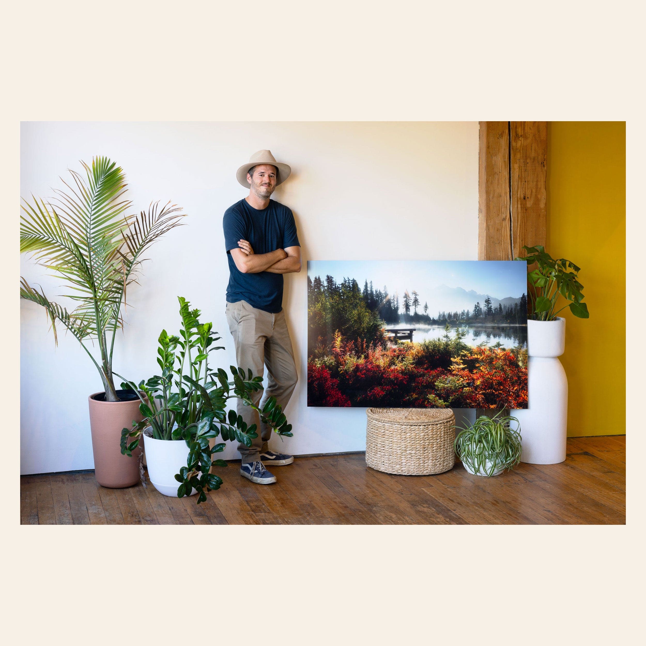 Lars Gesing with his fine art photography ELYSIUM.