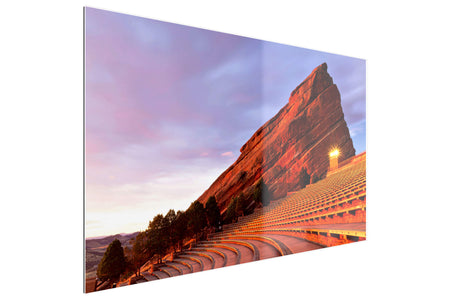 A TruLife acrylic Red Rocks Amphitheater picture from Denver, Colorado.