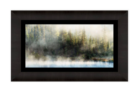 A framed Reflection Lakes picture from Mount Rainier National Park.