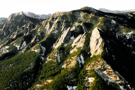 This Flatirons picture makes a great piece of Boulder art.
